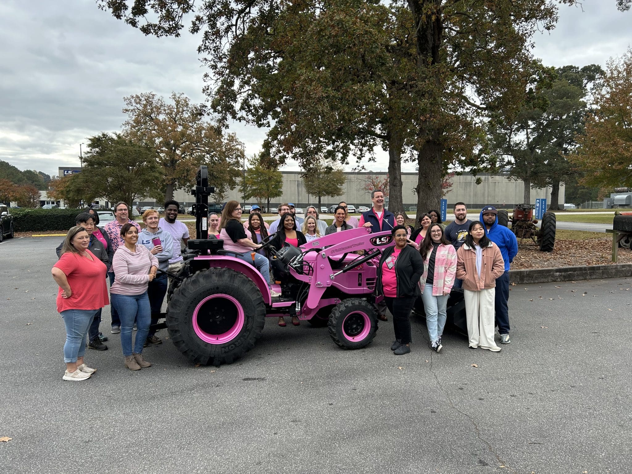 Pink Tractor